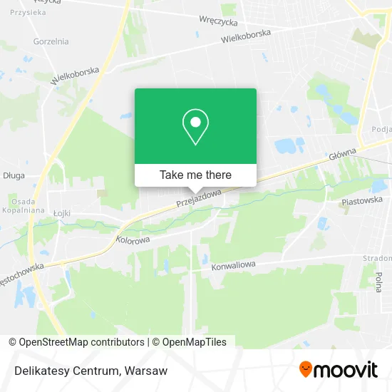 Карта Delikatesy Centrum