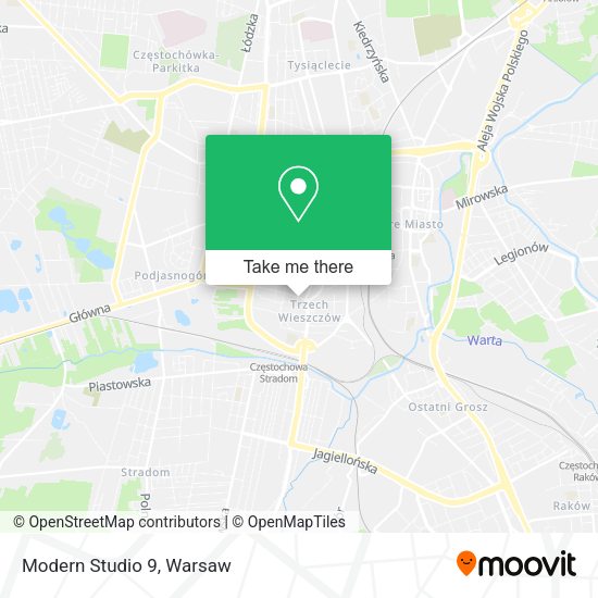 Modern Studio 9 map