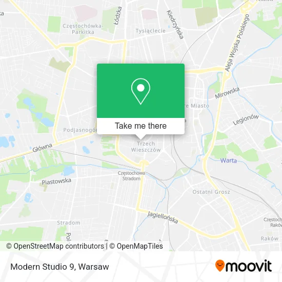 Карта Modern Studio 9