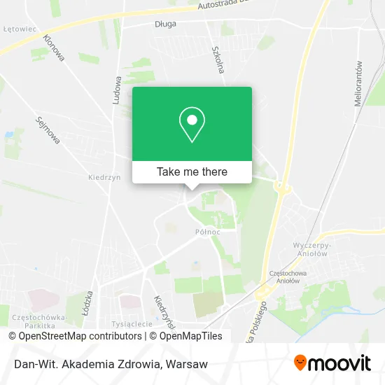 Dan-Wit. Akademia Zdrowia map