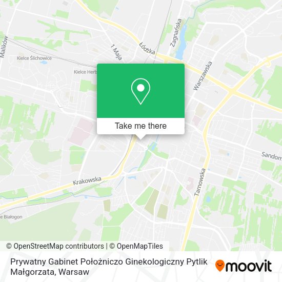 Prywatny Gabinet Położniczo Ginekologiczny Pytlik Małgorzata map