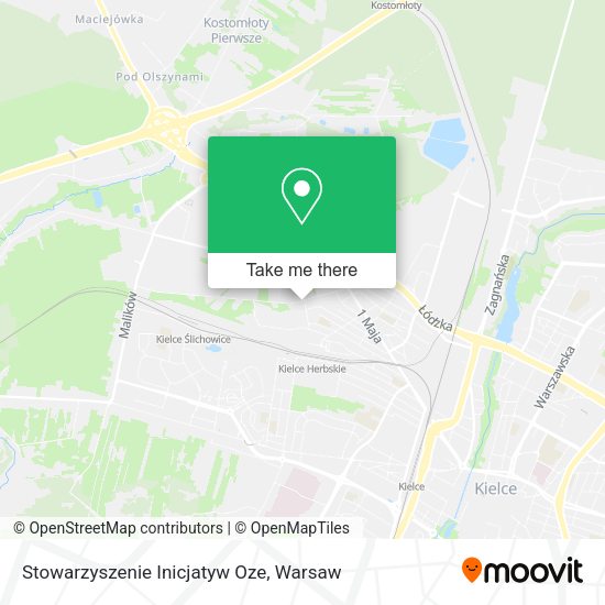 Stowarzyszenie Inicjatyw Oze map