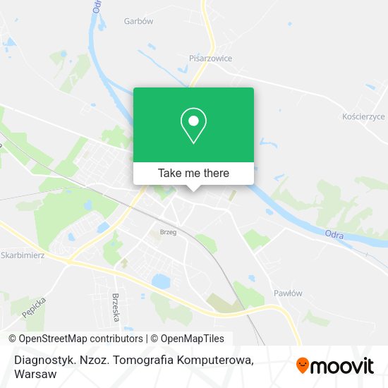 Diagnostyk. Nzoz. Tomografia Komputerowa map