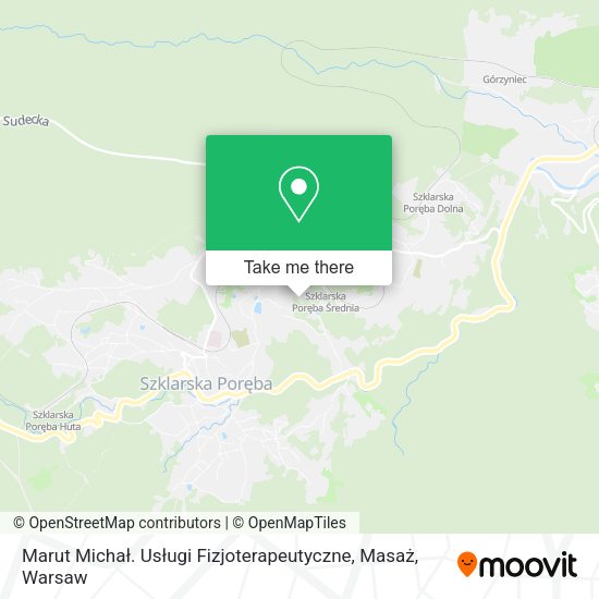 Marut Michał. Usługi Fizjoterapeutyczne, Masaż map