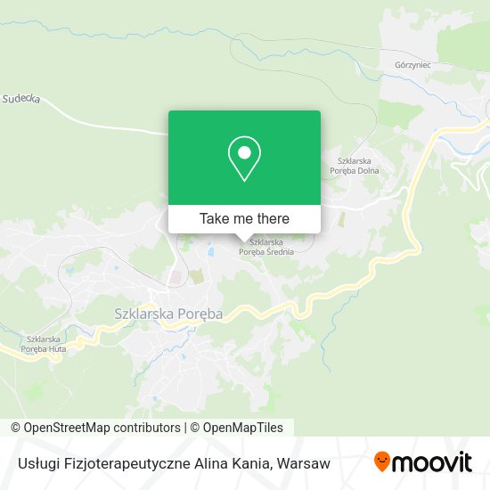 Usługi Fizjoterapeutyczne Alina Kania map