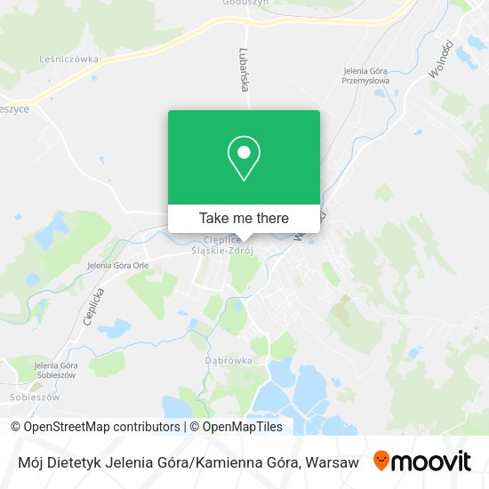 Карта Mój Dietetyk Jelenia Góra / Kamienna Góra