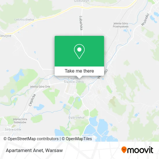 Карта Apartament Anet