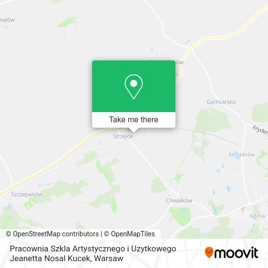 Pracownia Szkla Artystycznego i Uzytkowego Jeanetta Nosal Kucek map