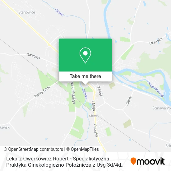 Lekarz Owerkowicz Robert - Specjalistyczna Praktyka Ginekologiczno-Położnicza z Usg 3d / 4d map