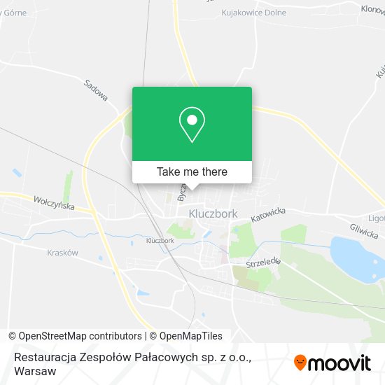 Карта Restauracja Zespołów Pałacowych sp. z o.o.