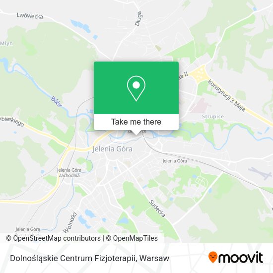 Dolnośląskie Centrum Fizjoterapii map