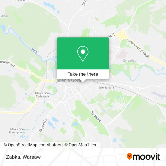 Карта Zabka