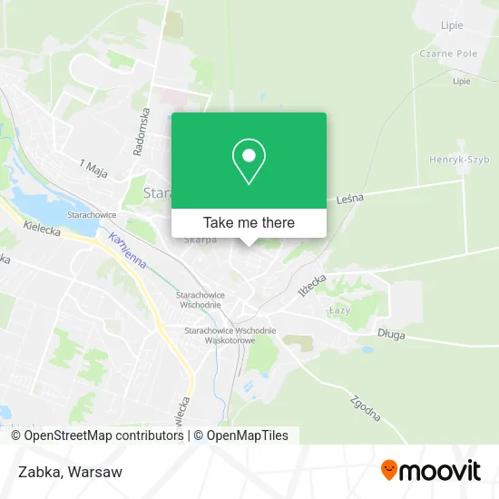 Карта Zabka
