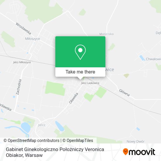 Gabinet Ginekologiczno Położniczy Veronica Obiakor map