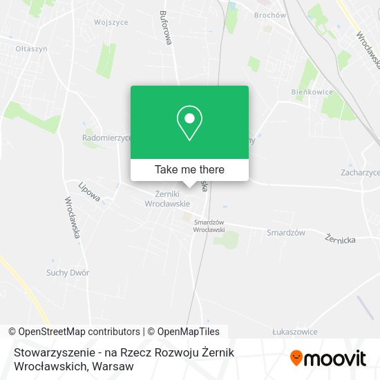 Stowarzyszenie - na Rzecz Rozwoju Żernik Wrocławskich map