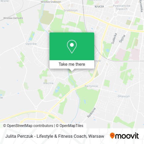 Julita Perczuk - Lifestyle & Fitness Coach map