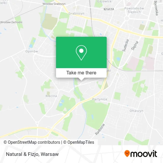 Карта Natural & Fizjo