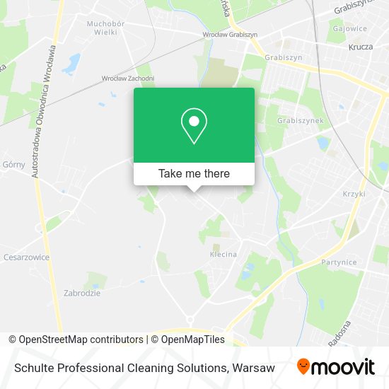 Schulte Professional Cleaning Solutions map