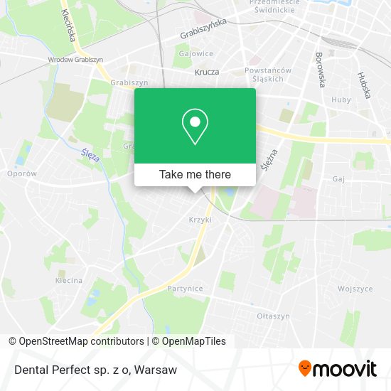 Dental Perfect sp. z o map