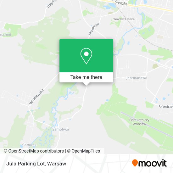 Jula Parking Lot map