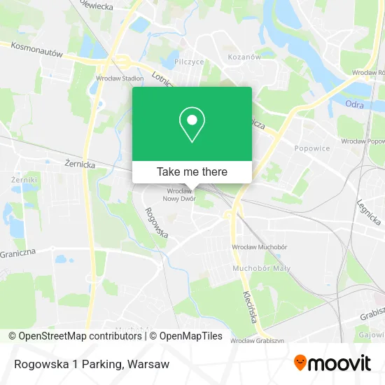 Карта Rogowska 1 Parking