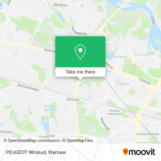 Карта PEUGEOT Wrobud