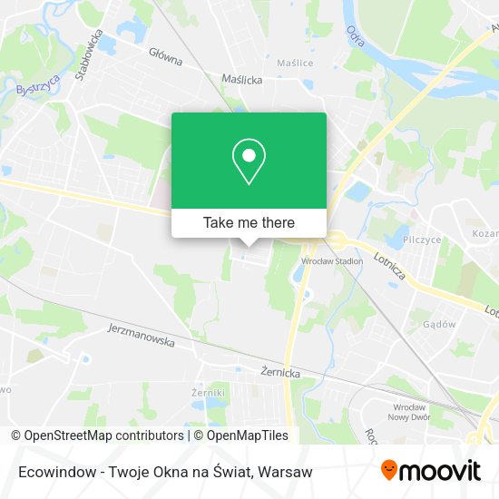 Ecowindow - Twoje Okna na Świat map