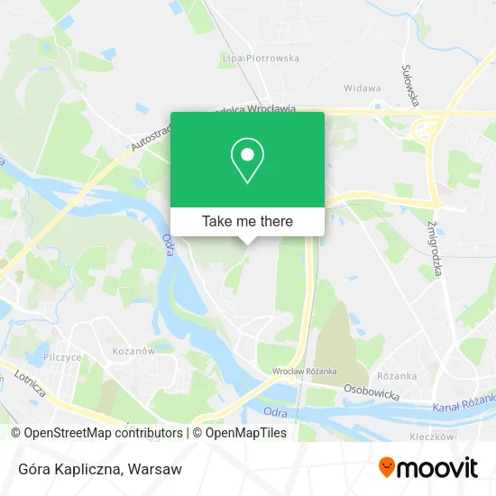 Карта Góra Kapliczna