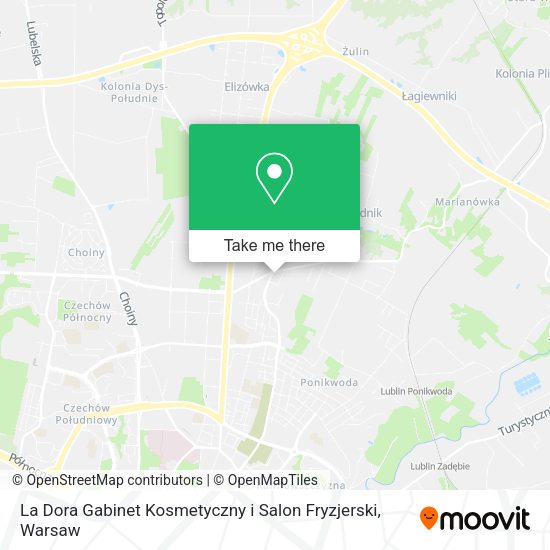 La Dora Gabinet Kosmetyczny i Salon Fryzjerski map