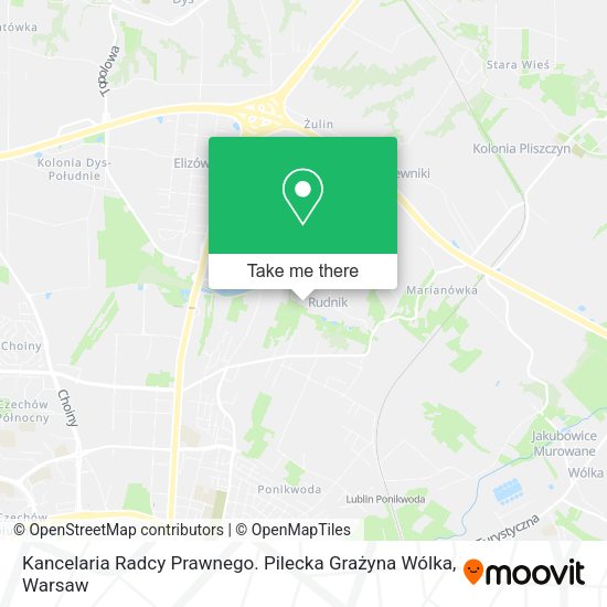 Kancelaria Radcy Prawnego. Pilecka Grażyna Wólka map