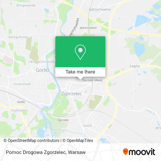 Карта Pomoc Drogowa Zgorzelec