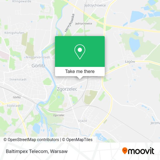 Baltimpex Telecom map