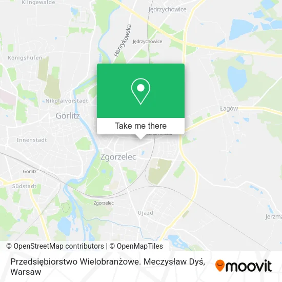 Карта Przedsiębiorstwo Wielobranżowe. Meczysław Dyś