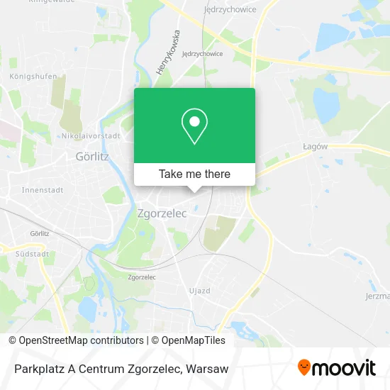 Карта Parkplatz A Centrum Zgorzelec