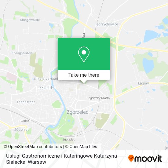 Usługi Gastronomiczne i Kateringowe Katarzyna Sielecka map