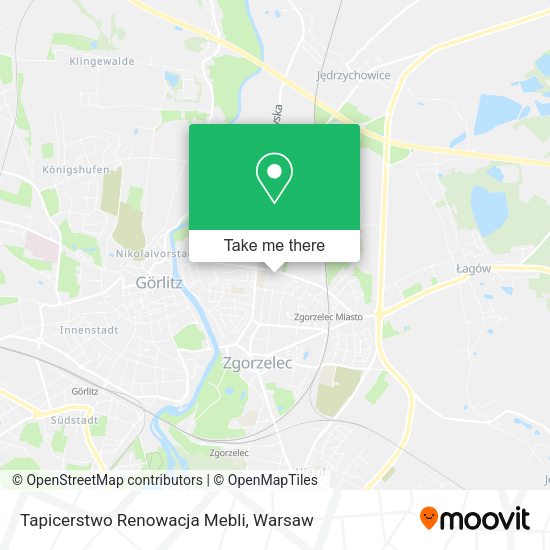 Tapicerstwo Renowacja Mebli map