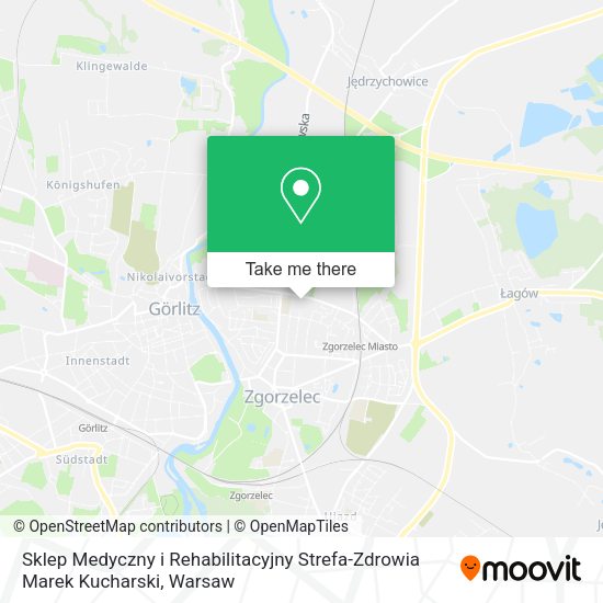 Sklep Medyczny i Rehabilitacyjny Strefa-Zdrowia Marek Kucharski map