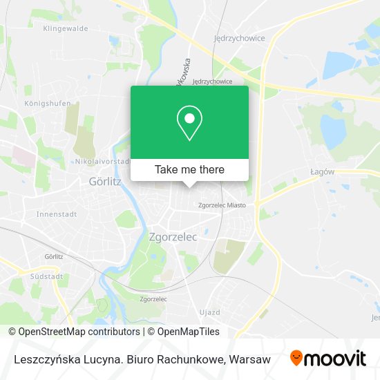 Leszczyńska Lucyna. Biuro Rachunkowe map