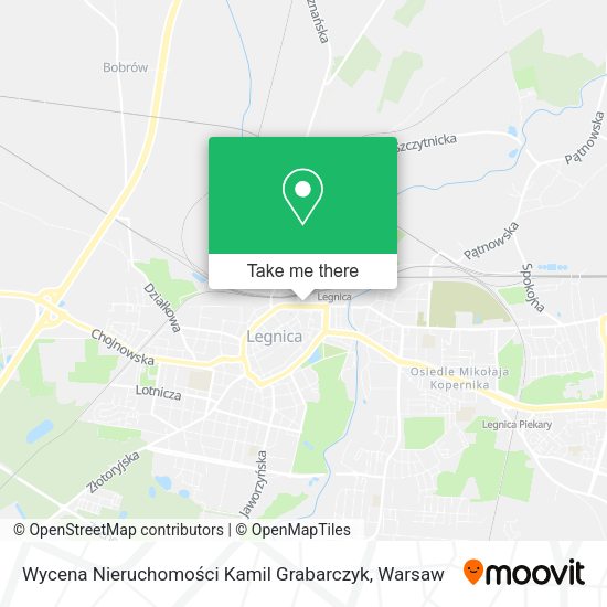 Wycena Nieruchomości Kamil Grabarczyk map