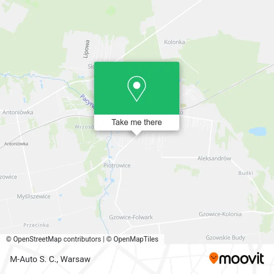 Карта M-Auto S. C.