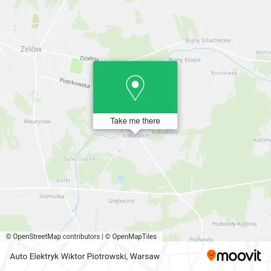 Карта Auto Elektryk Wiktor Piotrowski