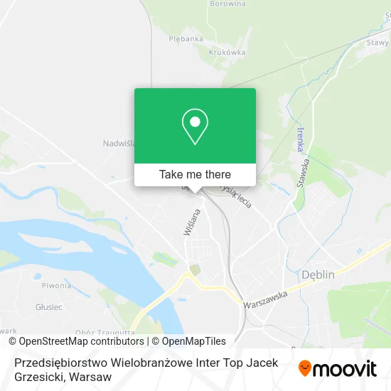 Przedsiębiorstwo Wielobranżowe Inter Top Jacek Grzesicki map