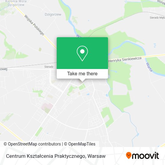 Centrum Kształcenia Praktycznego map