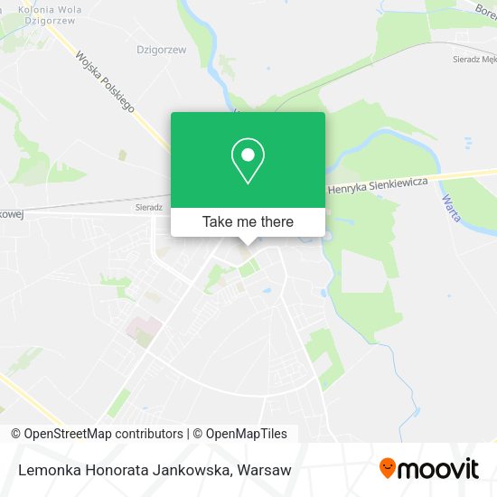 Lemonka Honorata Jankowska map