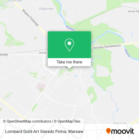 Lombard Gold-Art Sieradz Polna map