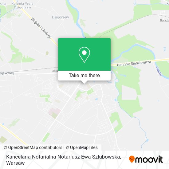 Kancelaria Notarialna Notariusz Ewa Szlubowska map