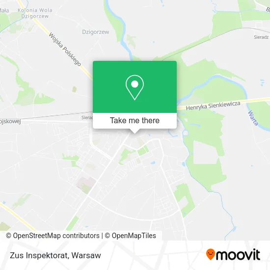 Карта Zus Inspektorat