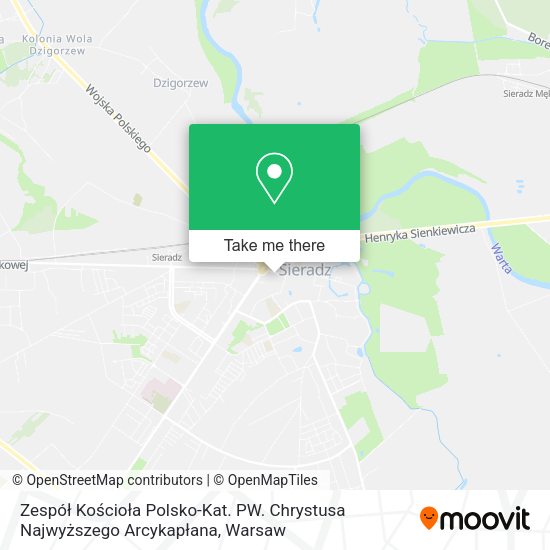 Zespół Kościoła Polsko-Kat. PW. Chrystusa Najwyższego Arcykapłana map