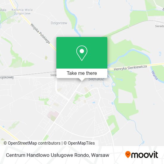 Centrum Handlowo Usługowe Rondo map