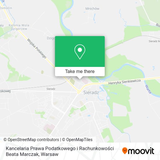 Kancelaria Prawa Podatkowego i Rachunkowości Beata Marczak map